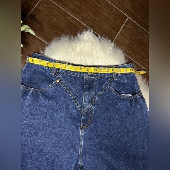 Ozark Mountain dark blue denim bareback jeans - Picture 5 of 9